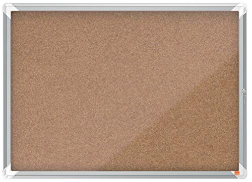 Vitrine d'intérieur 923x667mm Nobo porte battante pour affichage A4