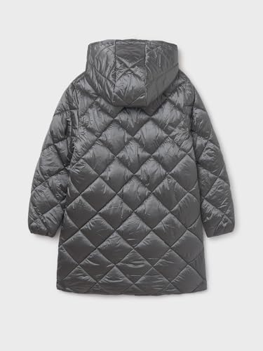 Mayoral Long coat for Girls Coal2