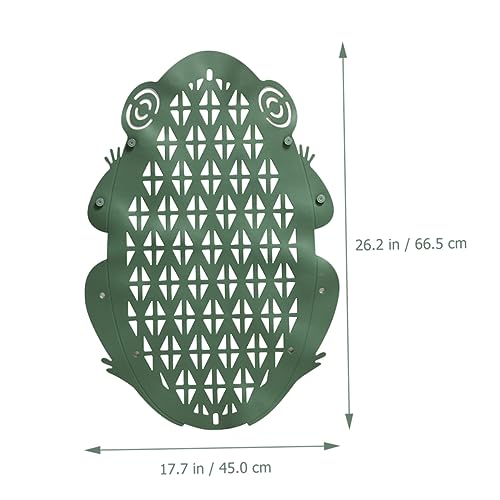 Estera de baño verde con dibujos animados para la bañera 6