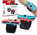 Wrist Bands for Just Dance 2021 2020 2019 and Zumba Burn It Up for Nintendo Switch Controller Game, Adjustable Elastic Strap for Joy-Cons Controller, 2 Pack(Blue and Red)