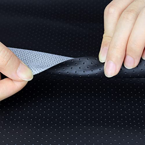 Black Faux Leather Sheets 0.6mm