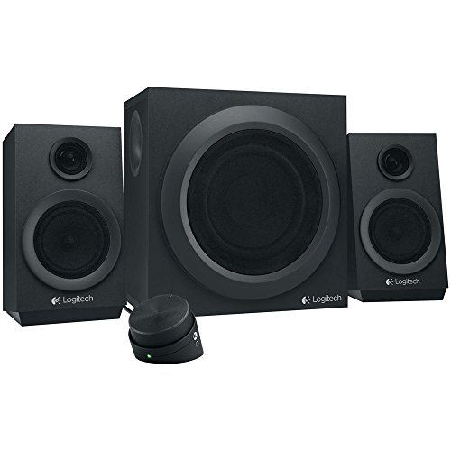 Logitech Z333 Système de Haut-Parleurs 2.1, 80W en Puissance, Sons