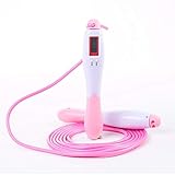 Nobranded Conteggio Elettronico Concorso Studentesco Concorso Fitness Adulti Bambini Saltando La Corda Rosa