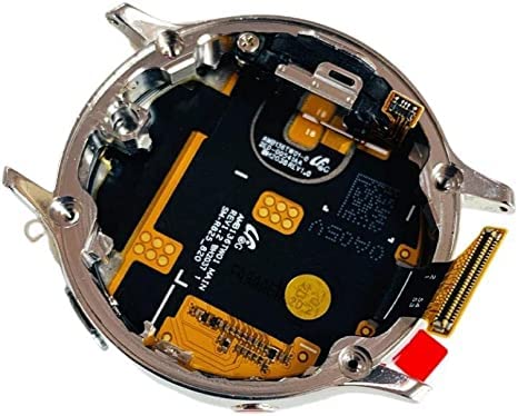 SHOWGOOD Écran tactile LCD de rechange pour montre Samsung Active 2 R820 R825 44 mm Rose avec cadre