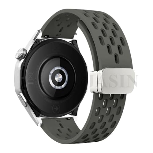 FKMBD 18 20 22mm ���C�V���R���X�g���b�v Huawei Watch GT 5 46mm 41mm�p �ʋC���X�|�[�c�o���h Huawei GT5 Pro GT4 GT3 GT2 Correa�E�H�b�`�o���h(S�O���[ 20mm)