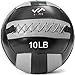 JFIT Wall Ball, 10 LB, Gray/Black