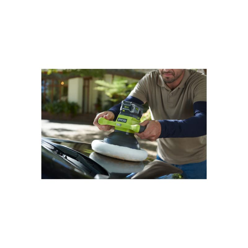Pack RYOBI - Polisseuse RBP18250-0 - 18V One+ - sans batterie ni chargeur - Bonnet polissage et lustrage RAK2BB