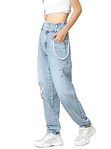 Image of ONLY Women High Rise Regular Fit Jeans