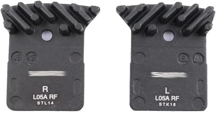 L05A Road Bicycle Resin Brake Pads Ice Tech Cooling Fin Compatible with R9170 R8070 R7070 RS805 RS505 XTR M9100 K03S K04Ti