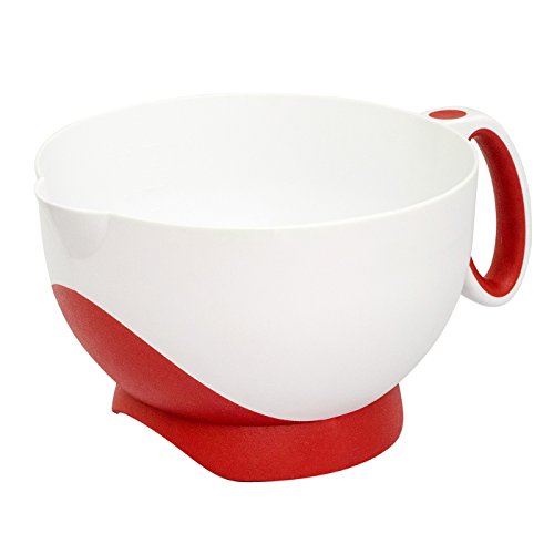 Cuisipro Deluxe Batter Bowl Mezclador con Asa y Medidas Rojo miniatura 2
