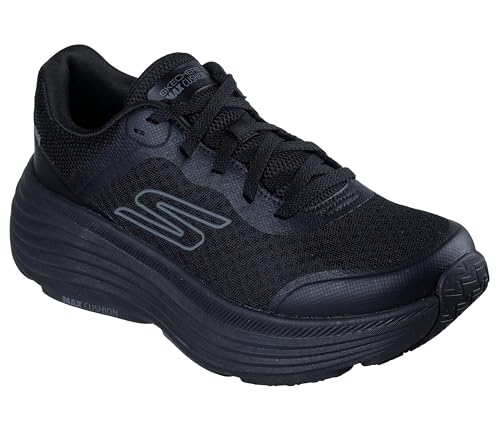 Tênis de Corrida Feminino Skechers MAX CUSHIONING ENDEAVOUR - CA, Preto, 35