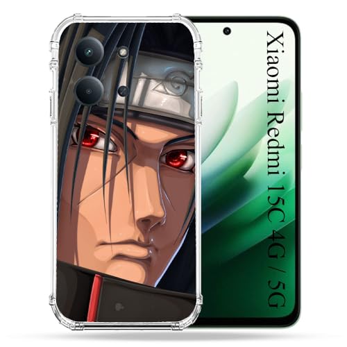 Coque Xiaomi Redmi 15C 4G Naruto Itachi cadeau parfait pour les ados