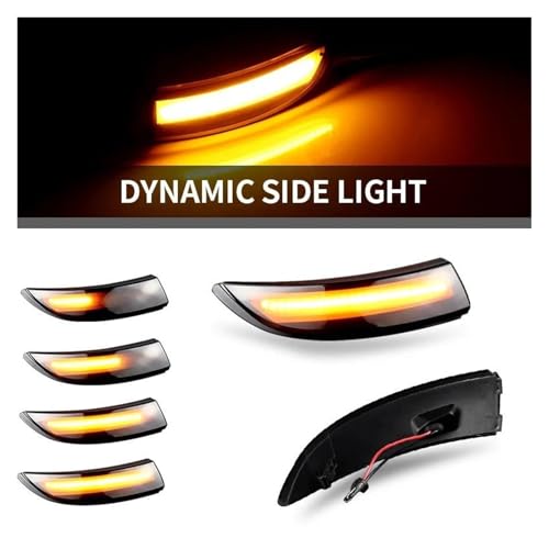 Clignotant dynamique LED répétiteur rétroviseur Ford Fiesta 2008-2017 B-Max - 6