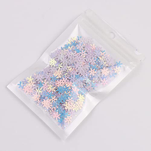 Homeemoh U1190049 1080 Pcs 7Mm Christmas Snowflake Glitter Confetti thumb #5