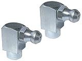 Dimensiones: Altura total H: 18mm. Longitud H1: 5.5mm. Diámetro D: Ø6. Diámetro D1: Ø8. DIN 71412. Peso unitario: 9.94 g. Material: acero al carbono - material muy resistente a la corrosión. Acabado: galvanizado. A saber: eligiendo este engrasador mejorará el rodamiento y el deslizamiento entre componentes mecánicos. Es bueno saberlo: Forma C = cabeza acodada 90°