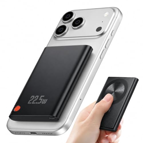 Aaoyun Magnetic Portable Charger 10000mAh, 15W Wireless & 22.5W PD Fast Charging Battery Pack - image 1