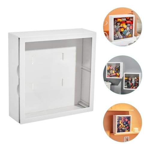 Boîte de rangement murale gain de place PLAFOPE pour affichage de modèles