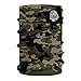 SCF State College of Florida Manatees Green Neck Gaiter Camo print Vive La Fete