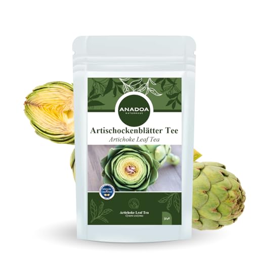 Anadoa Kräutertee – Naturbelassene lose Kräuter für Teeaufguss & Genuss (Artischockenblätter)
