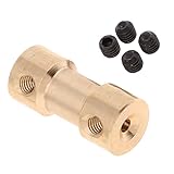 funktionsweise motor kupplung getriebe Material: Messing 2/3 / 3.175 / 4/5 / 6mm Flexible Wellenkupplung Starre Motorkupplung Steckverbinder 1 STÜ - 3mm bis 3mm