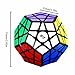 Megaminx Speed Cube, 3x3x3 Pentagonal Speed Cube Dodecahedron Magic Cube Puzzle Black