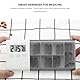 Digitaler Medikamentenkasten mit Signalton, 5 Sets Alarm Vibration Smart Organizer für Reisen, USB wiederaufladbare elektronische Medizin Organizer für Vitamine & Kapseln