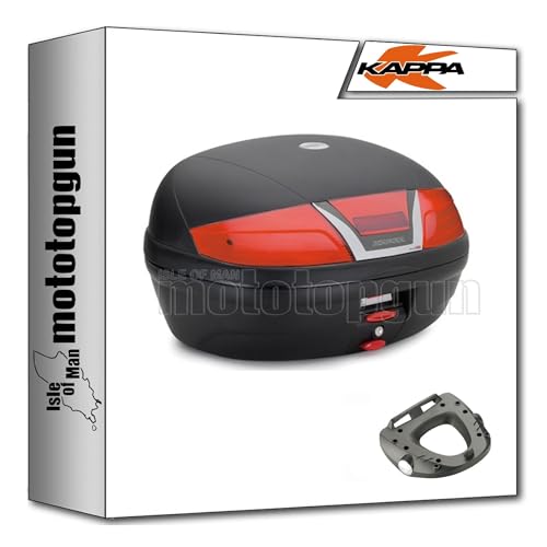Top case Kappa K46N et support KM5M pour moto Kawasaki Z650 RS