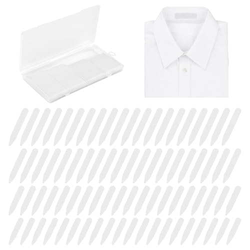 200 Pcs Collar Stays for Men's Dress Shirts,...