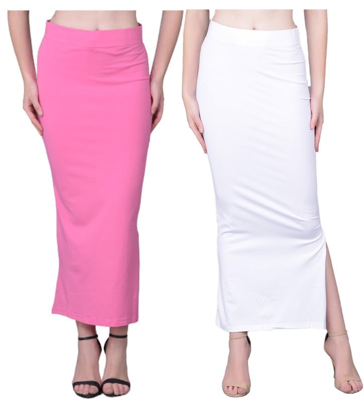 Image of Comfort Lady Women Cotton Blend Saree Shapewear /Saree Shapers Underskirt /Saree Petticoat