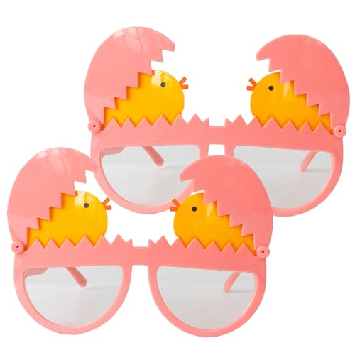 Buzopuw Egg/Chick Party Glasses 2Pcs for Adults