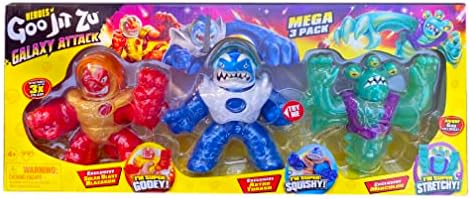 Heros of Goo Jit Zu Galaxy Attack Mega Pack of 3 : Amazon.com.be: Toys