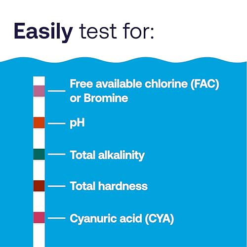 Image of HTH 52046 Pool Care Shock Advanced, Swimming Pool Chemical - Cal Hypo Formula, Prevents Bacteria & Algae, Restores Crystal Clear Water - Shock Treatment, 1lb (15 Pack) + 15 HTH Pool Care Test Strips