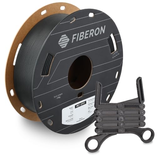 Polymaker Fiberon PET-CF17 Filament Black 1.75mm 0.5KG