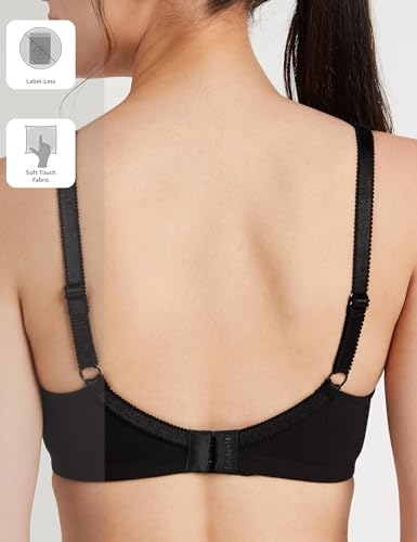 Image of Amazon Brand - Symbol Women's Shaper Bra| Full Coverage | Non Padded |Non Wired | Seamless Cups | Cotton Strech