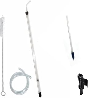 Fermtech 1/2" Large 27" Fast Flow Deluxe Siphoning Kit – Auto Siphon for Home Brewing, Beer, Wine, Mead, and Craft Brew – ...