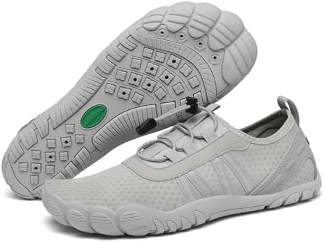SAGUARO Unisex Barfuß Badeschuhe rutschfeste Barfußschuhe Schnelltrocknende Wasserschuhe mit Drainagelöcher Gr.36-48
