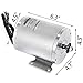 VEVOR Motor Eléctrico de Corriente Continua 1800 W 48 V Motor Eléctrico...