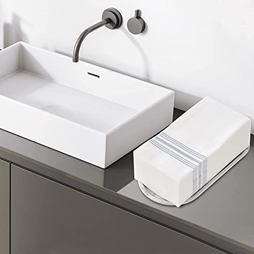 Vplus 150 PACK Guest Towels Disposable Bathroom, Decorative Bathroom Napkins, Soft, and Absorbent Disposable Paper Hand Towel for Dinners, Kitchen, Parties, Weddings, Christmas Party - Thumbnail 3