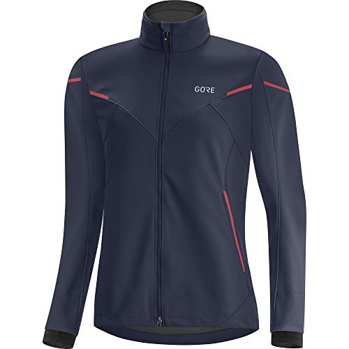 GORE WEAR Women's Running Jacket, R5, GORE-TEX INFINIUM, S, Orbit Blue/Hibiscus Pink