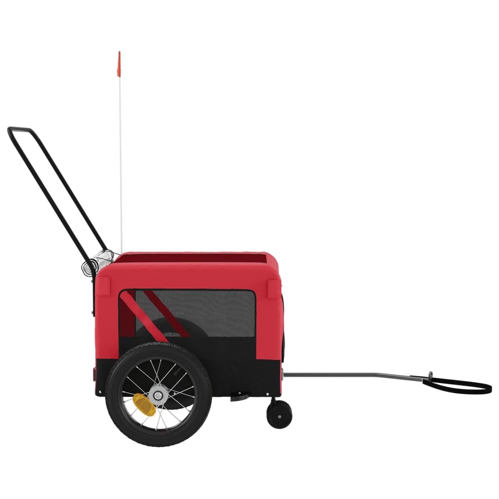 vidaXL Remolque de Bicicletas para Mascotas remolques de Bicicletas para Mascotas Remolque de Bicicletas
