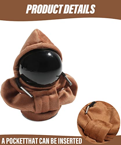 Esewalas Fashionable Sweater Design Car Gear Shift Cover,Gear Stick Cover,Universal Fit Shift Gear Cover,Shift Cover For Car,Soft Shift Knob Cover Interior Decor Accessories (Orange) #TOP2