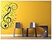 Adesivo murale Wall Sticker Chiave di Violino - musica - idea regalo per abbellire la casa