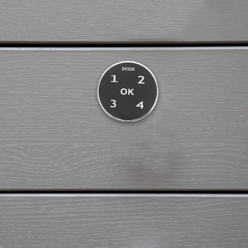 Serrure électronique pour armoire de bureau et domicile à code tactile épuré - 6