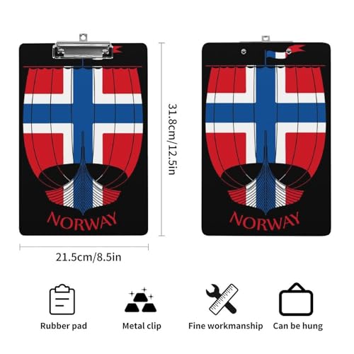 Clipboard Bateau Drapeau Idéal pour Prendre des Notes sur le Terrain