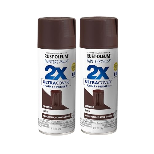 Rust-Oleum Painters Touch 2X Ultra Cover Spray Paint Satin Espresso