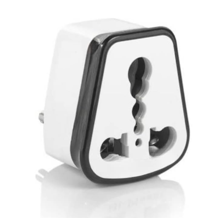 6A to 16A Converter Plug (Pack of 1, Black) | 6 Amp to 16 Amp Adapter with 16A Socket & Plug Top | Heavy Duty Power Converter for AC, Refrigerator, Washing Machine-image-7