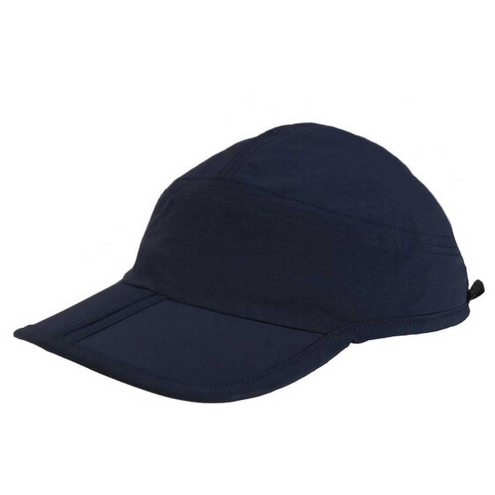 Regatta Navy Folding Peak Cap One Size
