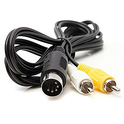 WICAREYO Câble AV Audio Vidéo Composite TV pour Genesis 1