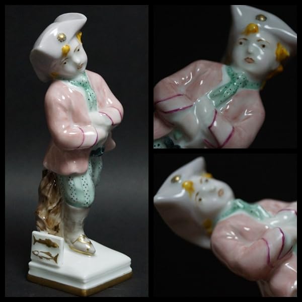 ベルリン王立磁器製陶所 KPM 手描きフィギュリン少年紳士人形 西洋美術★美品★ Amazon.co.jp: 閑 ベルリン王立磁器製陶所 KPM 手描きフィギュ