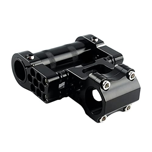 Sm Sunnimix FE0BA34D11A4F7C74190030B21498B8B Vaveren Double Stem, Adjustable Handlebar Stem 25. Folding Bike Stem Hollow Handle Bar Double Stem Cycling Conversion Accessory cover